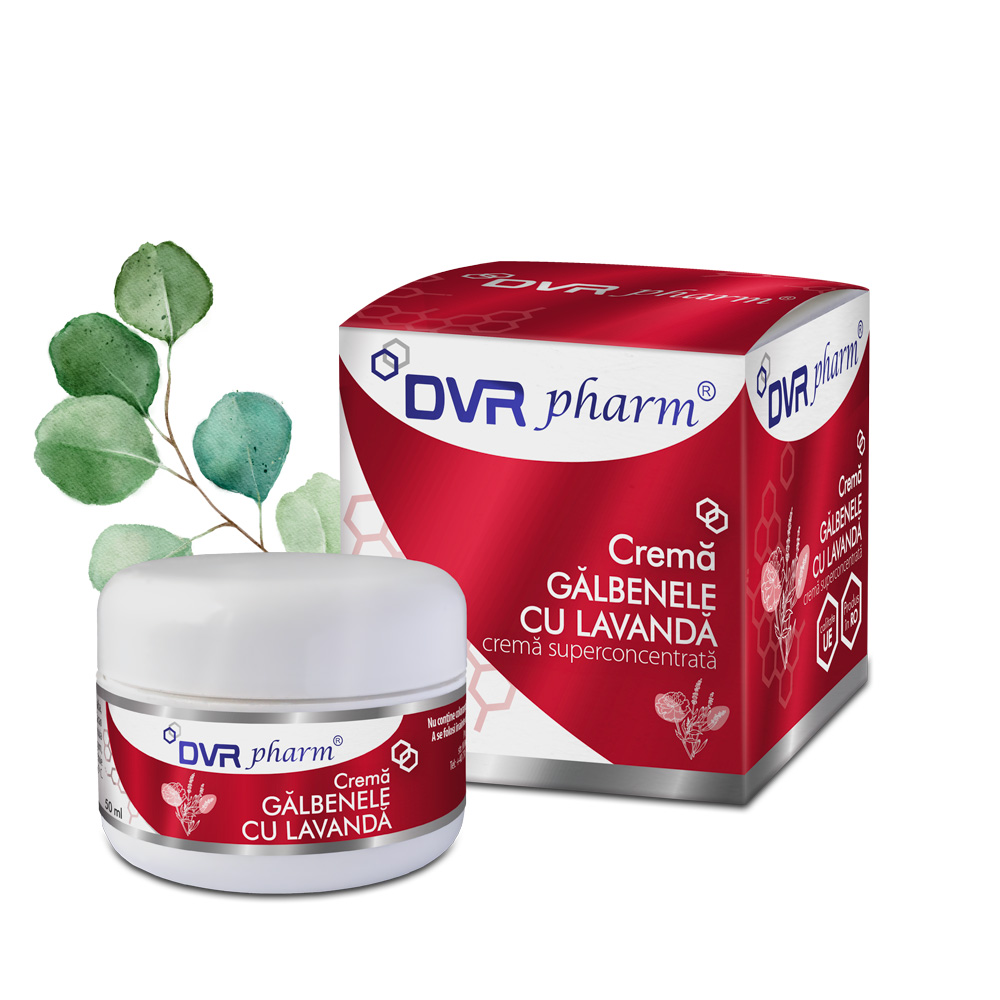 Cremă de GĂLBENELE CU LAVANDĂ - 50 ml