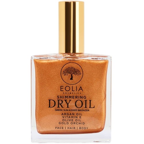 Ulei organic uscat cu sclipici, Gold Orhid, Greek Sun Kissed Glo