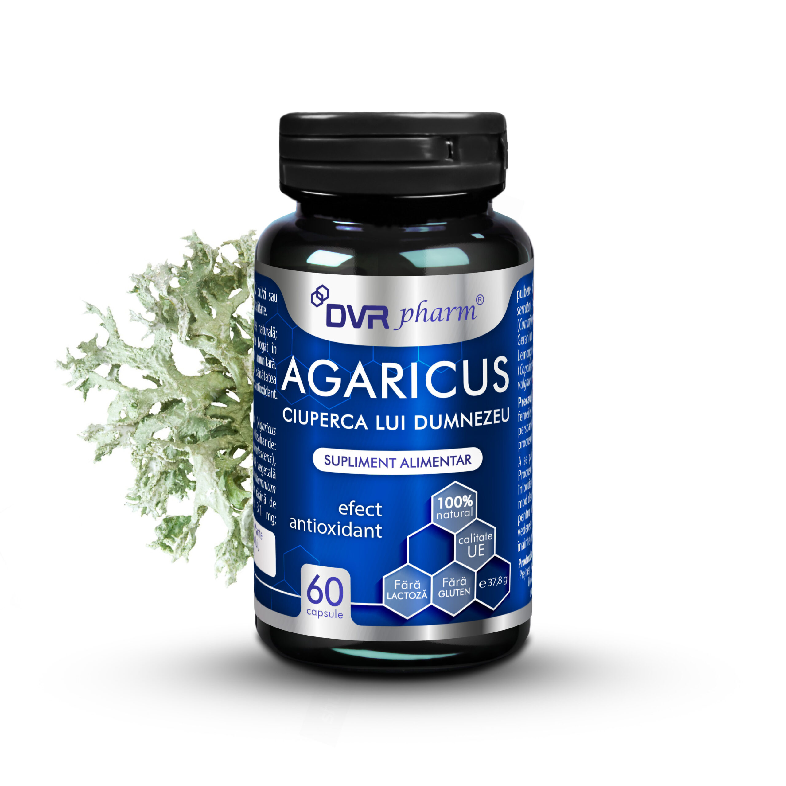 AGARICUS - Ciuperca lui Dumnezeu - 60 de capsule