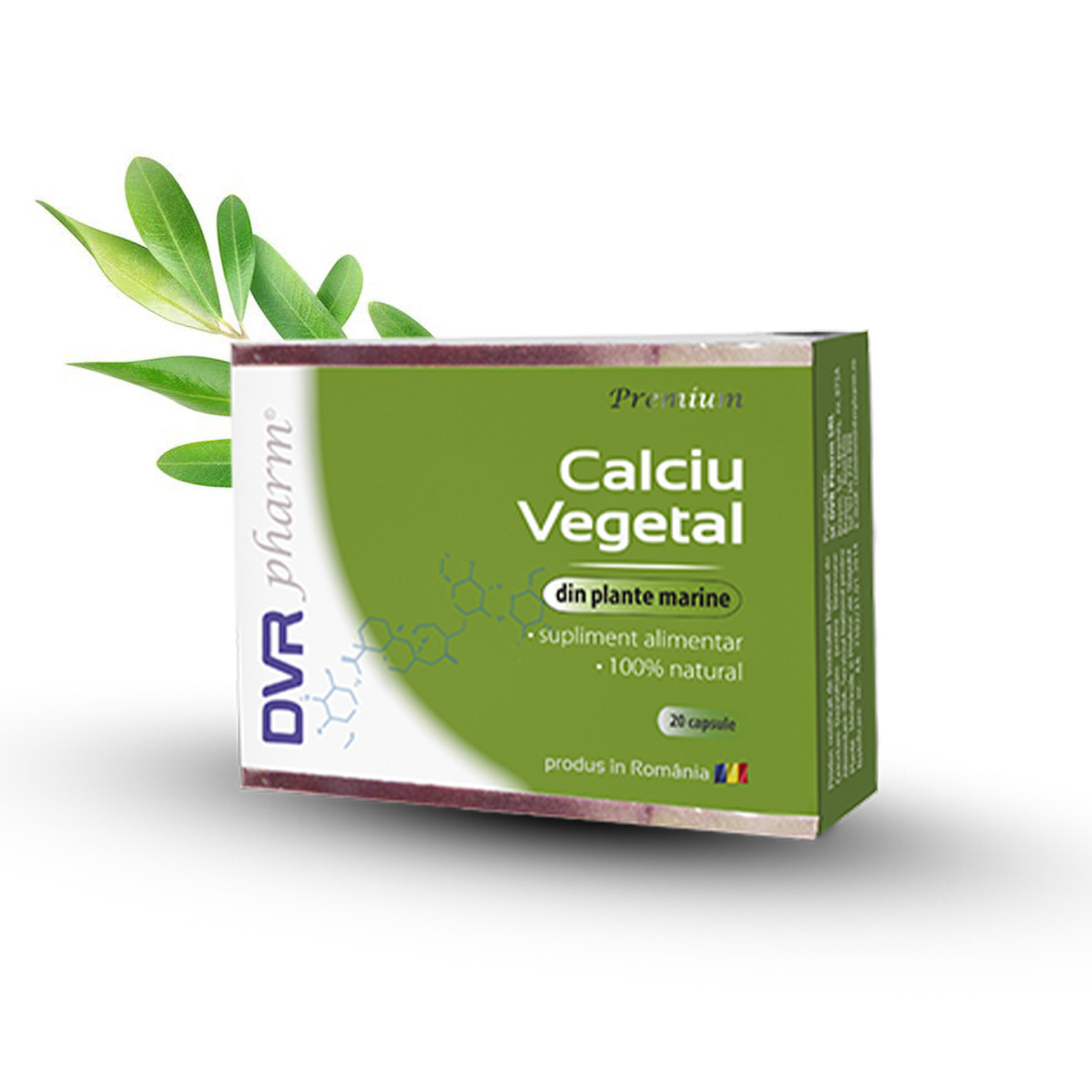 CALCIU VEGETAL - 20 capsule