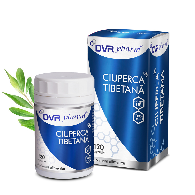 CIUPERCA TIBETANĂ - 120 capsule