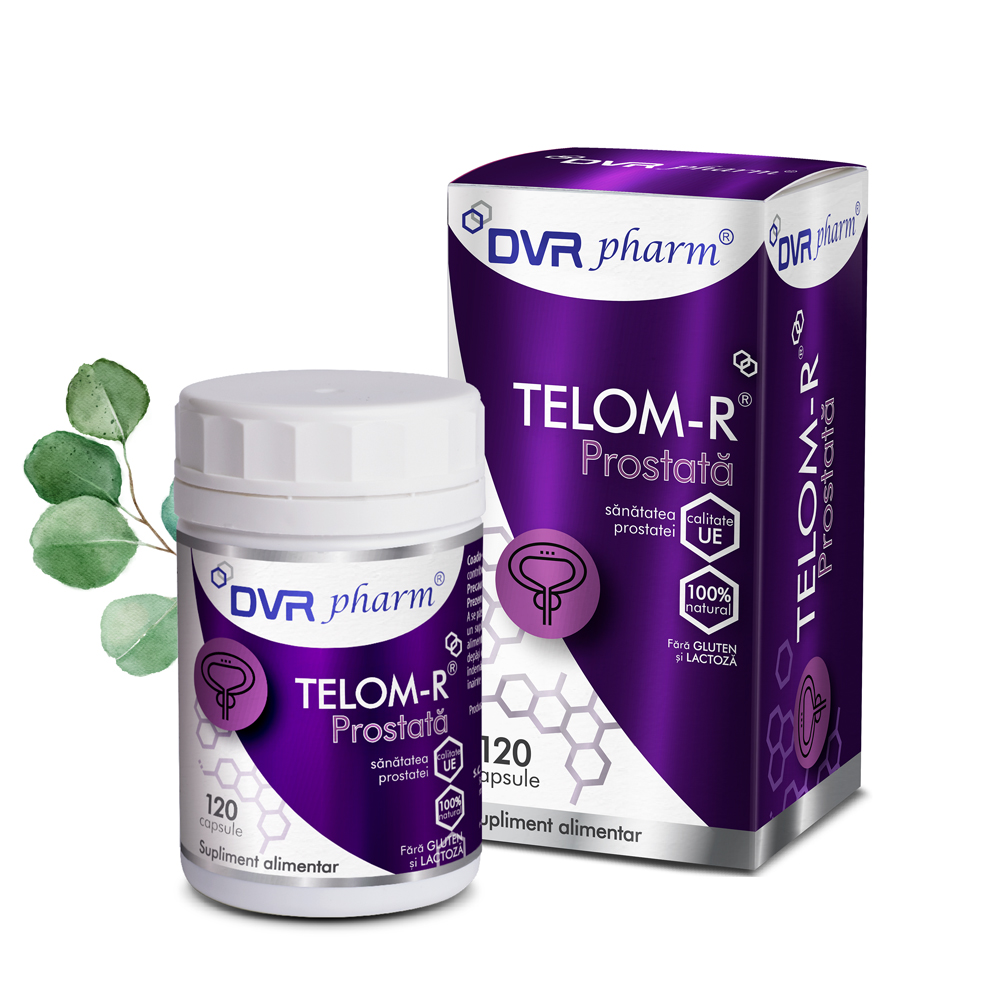 TELOM-R PROSTATĂ - 120 capsule