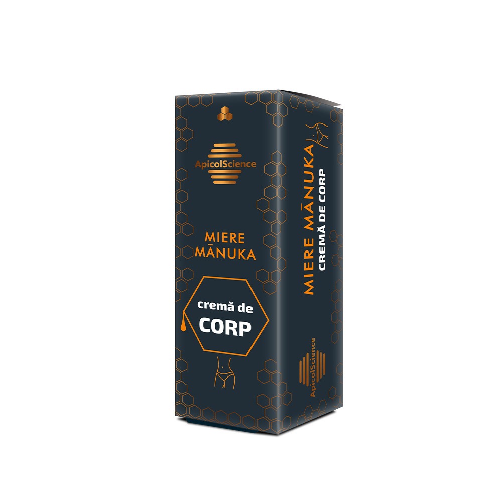 CREMĂ DE CORP CU MIERE MANUKA - 50 ml