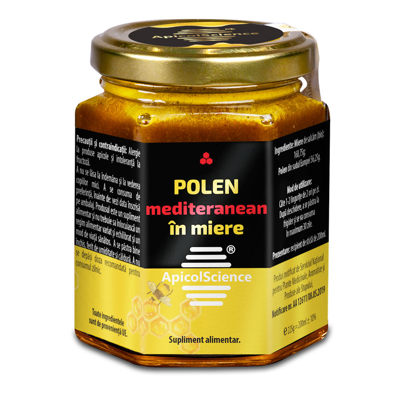 POLEN MEDITERANEAN ÎN MIERE - 200 ml