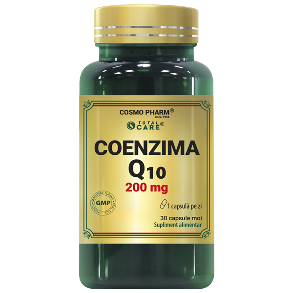 Coenzima Q10, 200 mg, 30 capsule moi