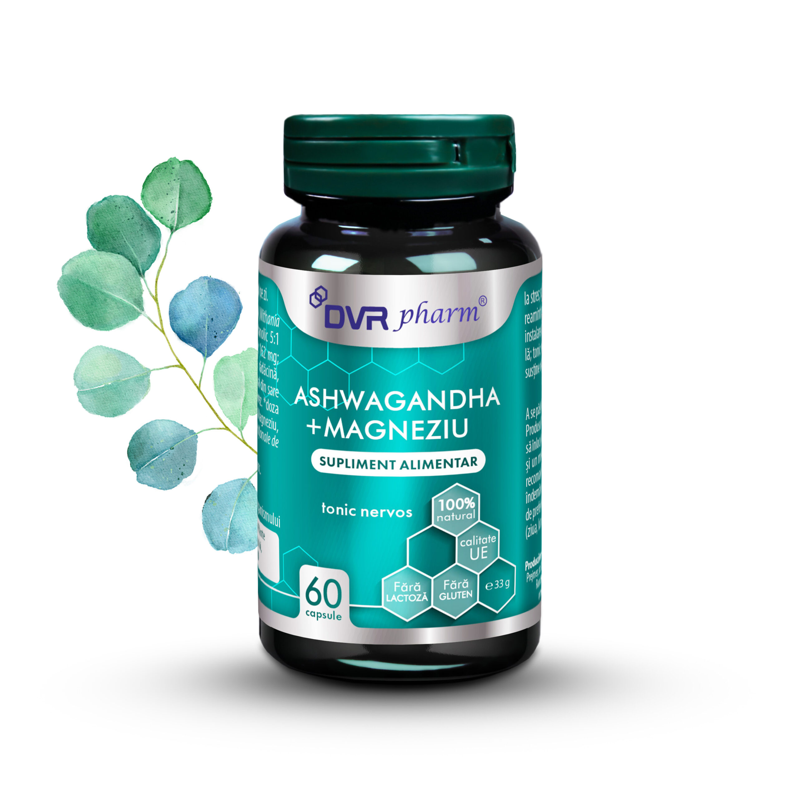 ASHWAGANDHA + MAGNEZIU - 60 capsule