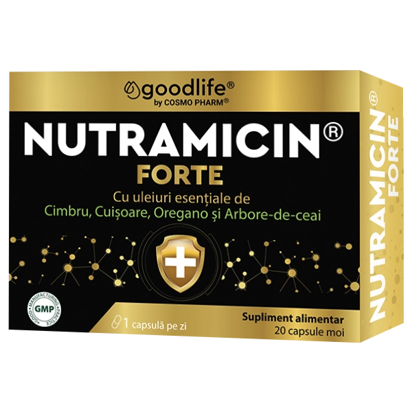 Nutramicin Forte, 20 capsule moi