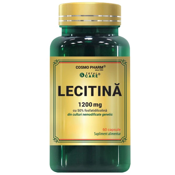 Lecitina (50% Fosfatidilcolina), 1200 mg, capsule 60 capsule