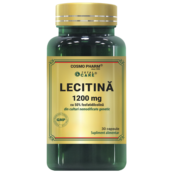 Lecitina (50% Fosfatidilcolina), 1200 mg, capsule 30 capsule