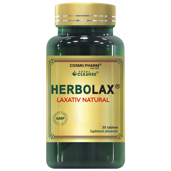 Herbolax ®laxativ natural, 30 tablete