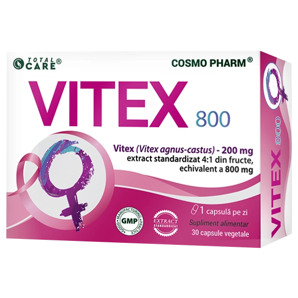Vitex 800, 30 capsule vegetale
