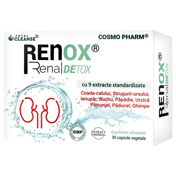 Renox ® Renal Detox, 30 capsule vegetale