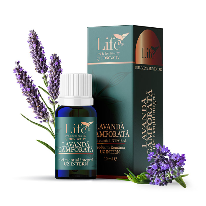 LAVANDĂ CAMFORATĂ – ulei esențial integral – 10 ml