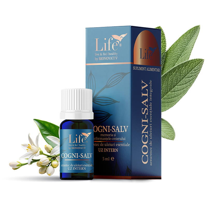COGNI-SALV 5 ml - amestec de uleiuri esențiale integrale