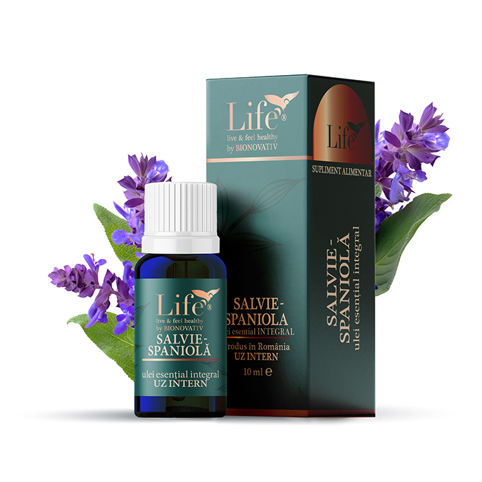 SALVIE SPANIOLĂ - ulei esential integral – 10 ml