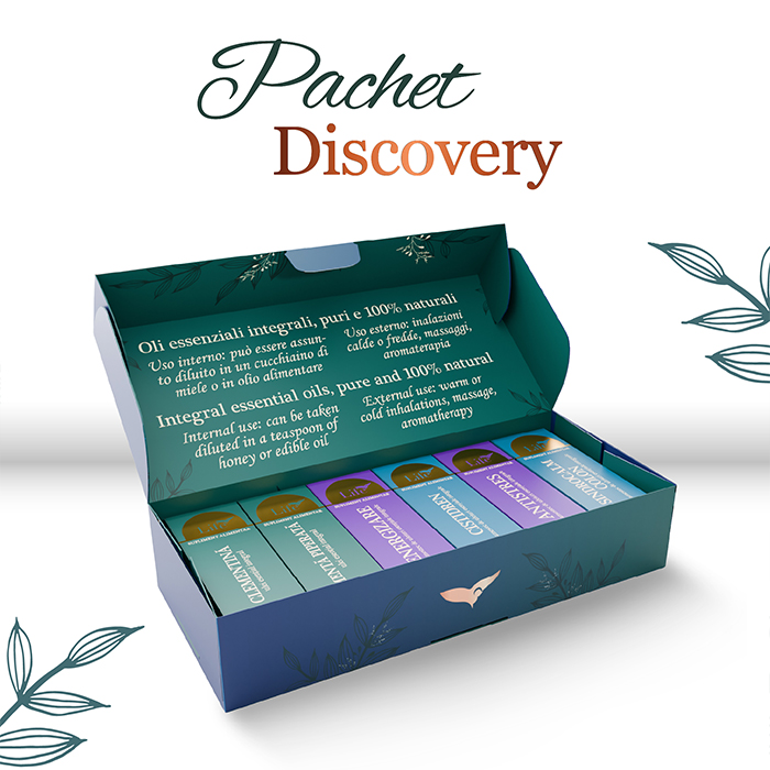 Pachet Discovery - uleiuri esențiale integrale