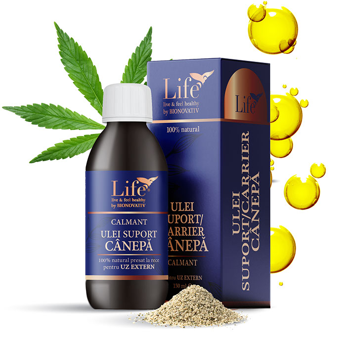 ULEI SUPORT CÂNEPĂ – 150 ml