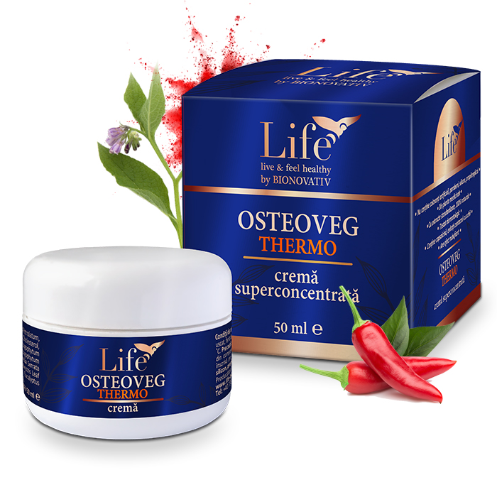 OSTEOVEG THERMO cremă – 50 ml