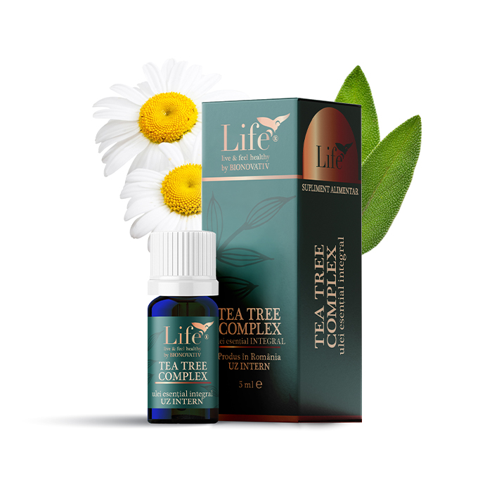 TEA TREE COMPLEX – combinație de uleiuri esențiale – 5 ml