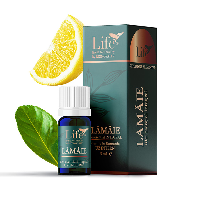 LĂMÂIE – ulei esențial integral – 5 ml