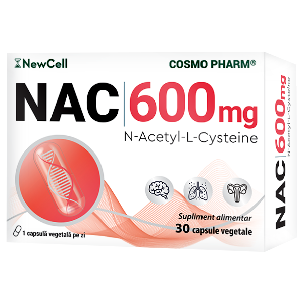 NAC 600 (N-Acetilcisteină)