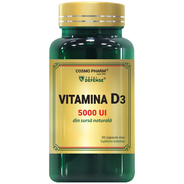 VITAMINA D3 5000 UI 30 capsule