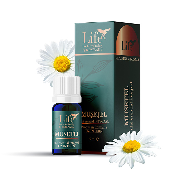 MUȘEȚEL – ulei esențial integral – 5 ml