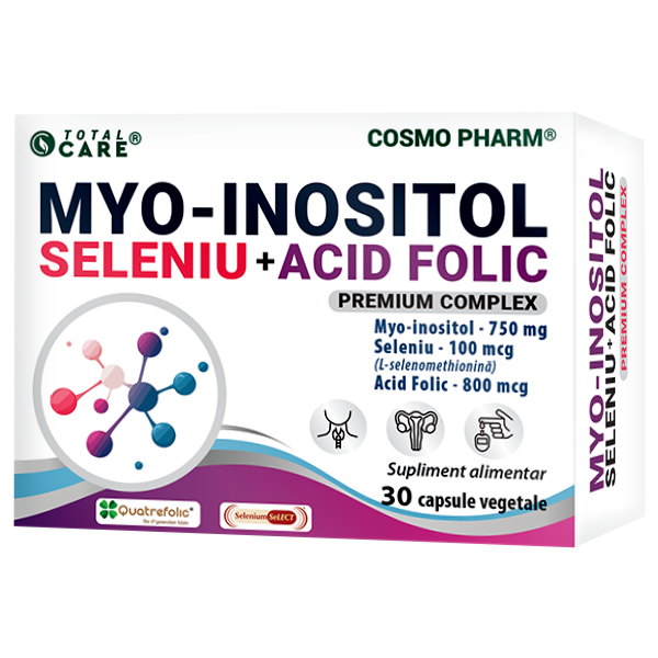 Myo-Inositol + Seleniu + Acid Folic PREMIUM COMPLEX