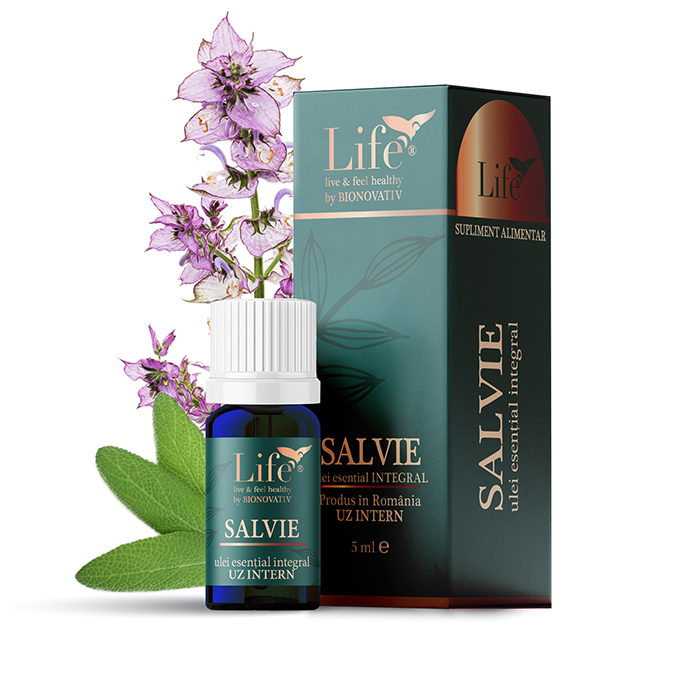 SALVIE – ulei esențial integral – 5 ml