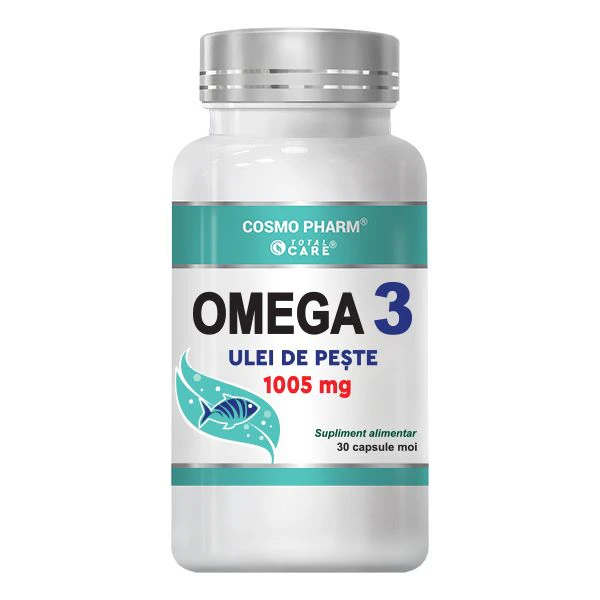 OMEGA 3 - ulei de peste 1005mg, 30 capsule