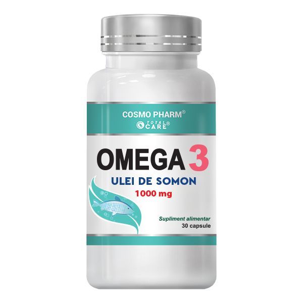 Omega 3 Ulei de Somon - 30 Capsule 1000 mg