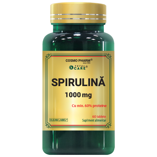 SPIRULINA 1000 mg 60 tablete