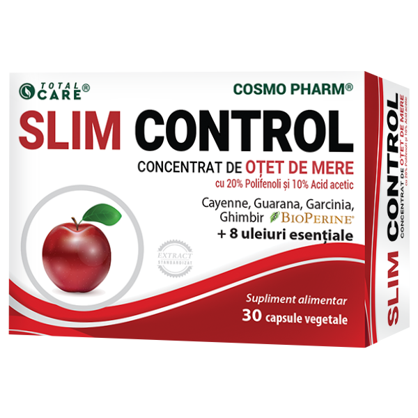 SLIM CONTROL - Concentrat cu oțet de mere