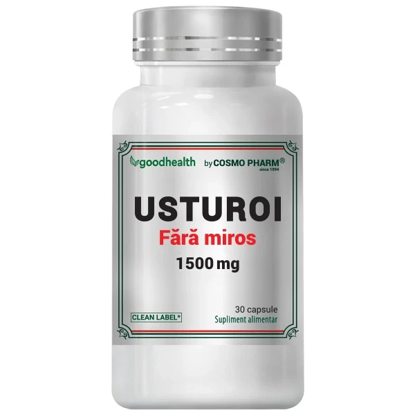 Capsule Ulei de Usturoi Fara Miros 1500 mg 30 capsule