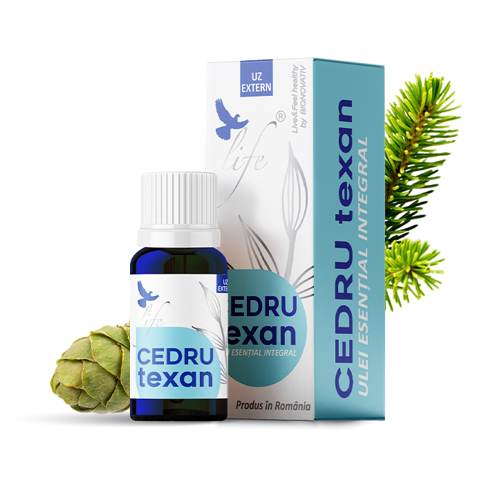 CEDRU TEXAN – ulei esențial integral – 10 ml