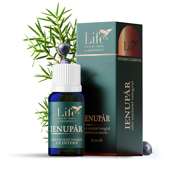 IENUPĂR – ulei esențial integral – 10 ml