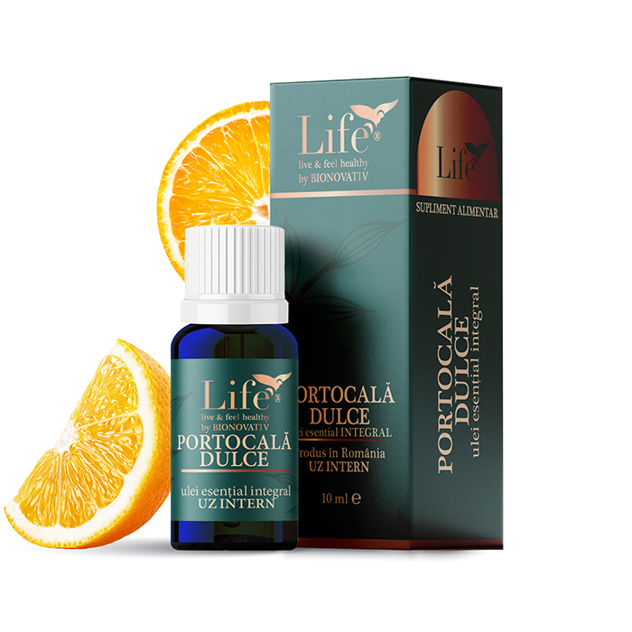 PORTOCALĂ DULCE – ulei esențial integral – 10 ml