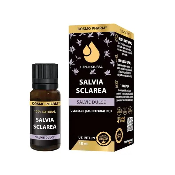 Ulei esential de Salvie Dulce- SALVIA SCLAREA