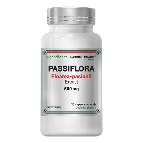 PASSIFLORA/ FLOAREA-PASIUNII 30 capsule