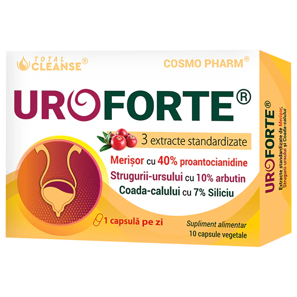 UROFORTE® Extract de Merisor Pentru Infectii Urinare