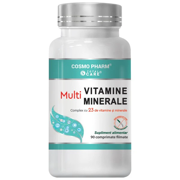 MultiVITAMINE MultiMINERALE, 30 / 90 comprimate 90 comprimate