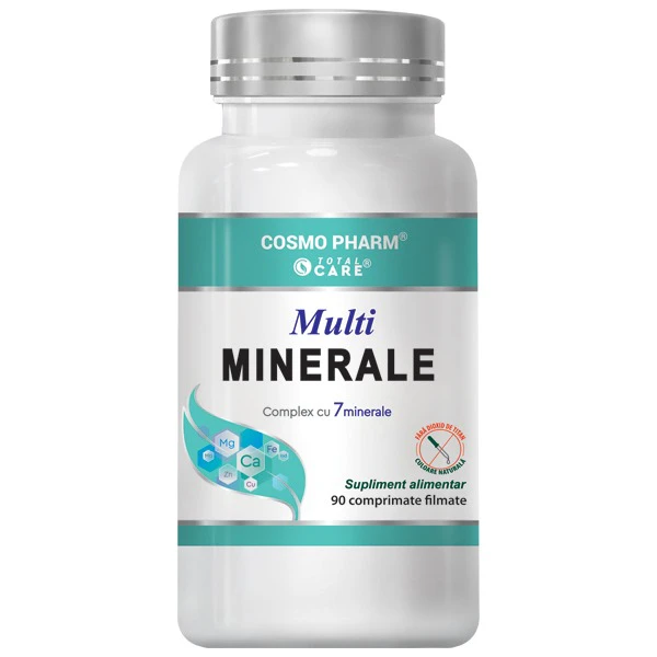 MULTIMINERALE - Sistem Nervos, Muscular Si Osos 90 comprimate