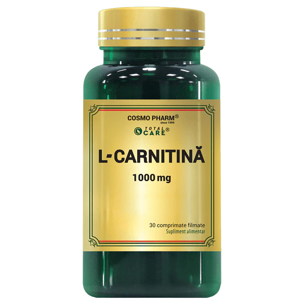 L- CARNITINA 1000 mg, 30/60 cp pentru slabit si masa musculara 3