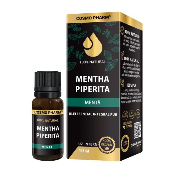 MENTHA PIPERITA - Ulei Esential De Menta Uz Intern 10 ml