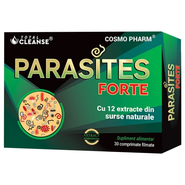 Parasites Forte Total Cleanse® – Pentru Paraziti Intestinali 
