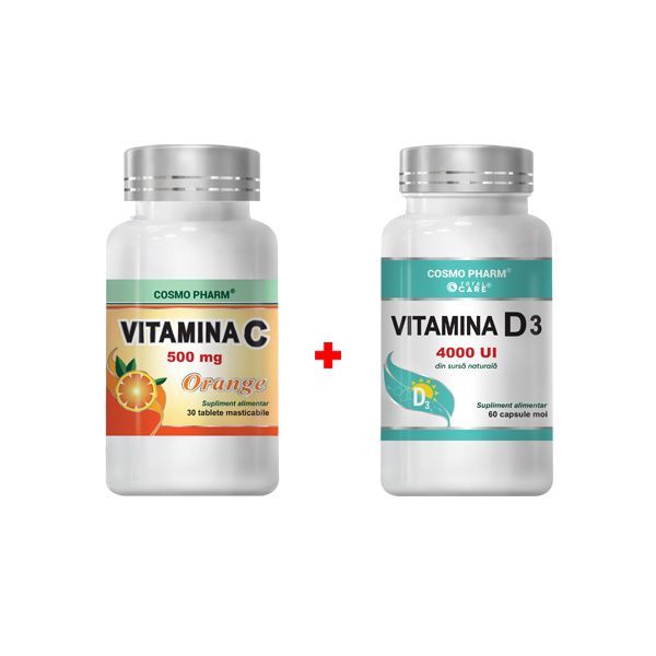 PACHET Vitaminele Imunitatii® - Creste Imunitatea, Tonusul