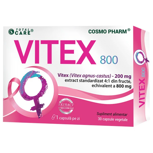 Vitex 800 - Supliment Menopauza - Premenopauza