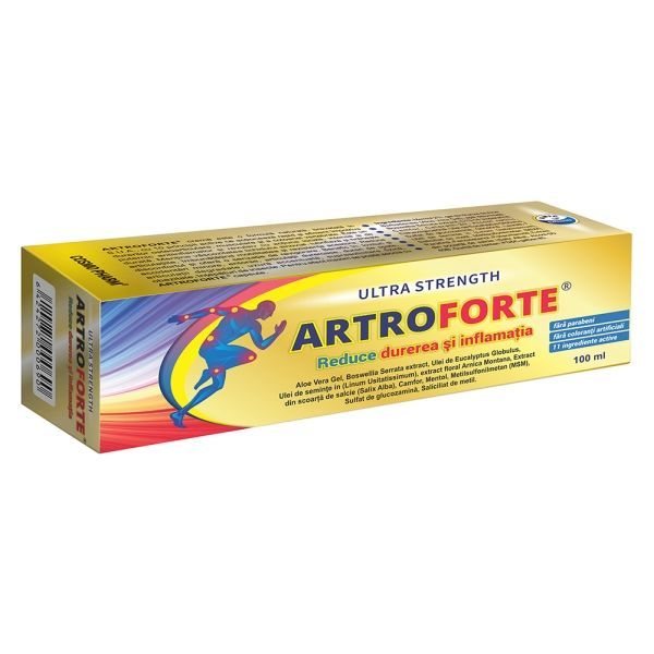 Artroforte Crema 100ml: Pentru Articulatii si Dureri Musculare
