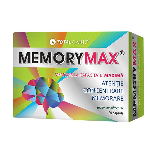 MEMORY MAX, 30 cps Pentru Atentie, Concentrare, Memorare