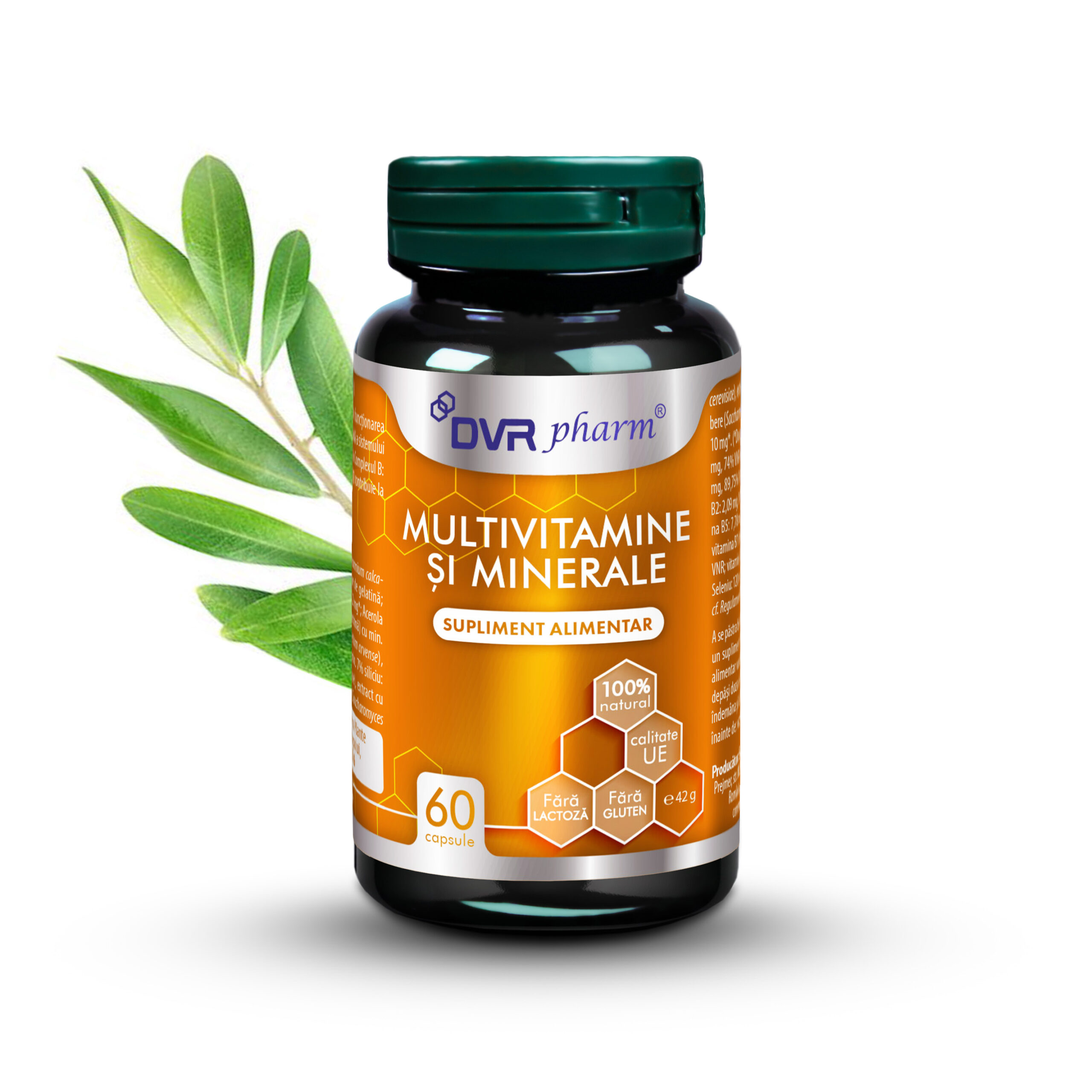 MULTIVITAMINE ȘI MINERALE - 60 capsule